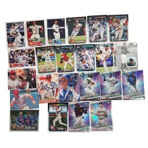 MLB Modern And Vintage Trading Cards Lot Of 23 Topps & Flair VG+/NM